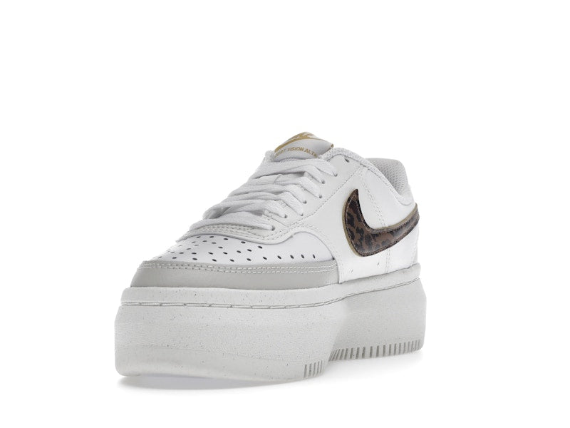 Nike Court Vision Alta Low White Light Bone Sail Archaeo Brown (Women's)