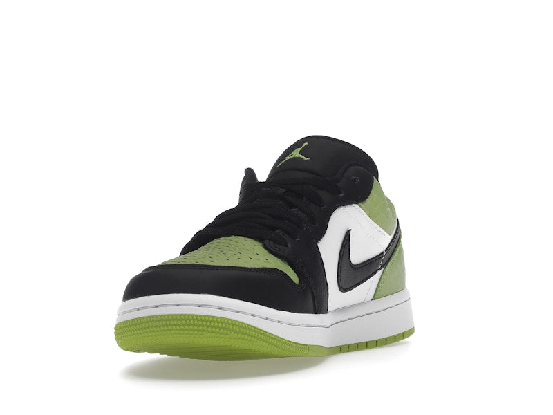 Jordan 1 Low Snakeskin Vivid Green (Women's)