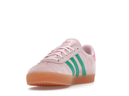 adidas Gazelle Clear Pink Court Green (GS)