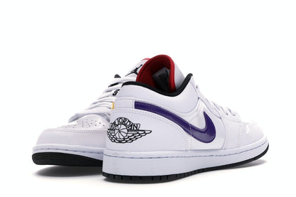 Jordan 1 Low White Multi-Color