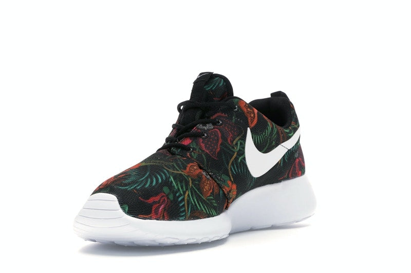 Nike Roshe Run Floral Print Total Orange