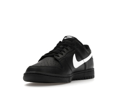 Nike Dunk Low Black White Swoosh