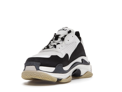 Balenciaga Triple S White Black