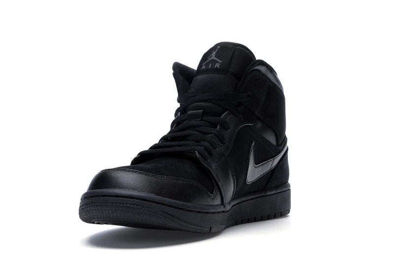 Jordan 1 Mid Triple Black (2018)