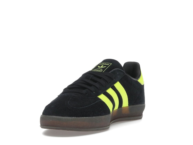 adidas Gazelle Indoor Core Black Solar Yellow Cloud White