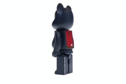 Bearbrick Medicom Herschel Peacoat 100% & 400% Set Navy
