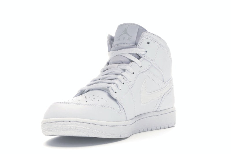 Jordan 1 Mid White/Pure Platinum