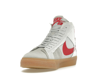 Nike SB Zoom Blazer Mid Premium Deconstructed White University Red Gum