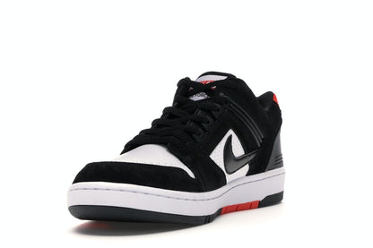 Nike SB Air Force 2 Low Black White Habanero Red