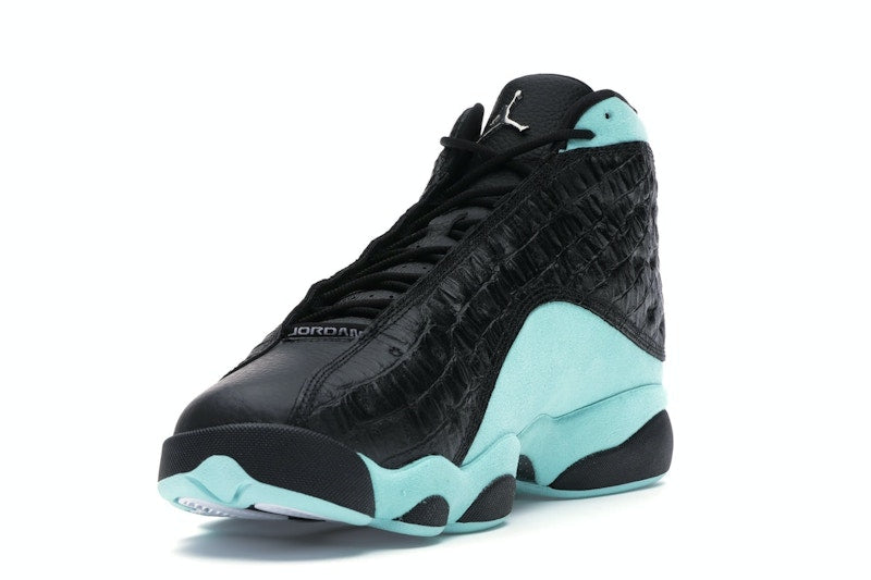 Jordan 13 Retro Black Island Green