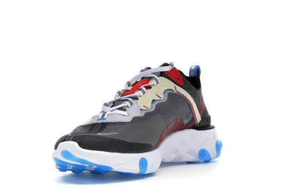 Nike React Element 87 Dark Grey Photo Blue
