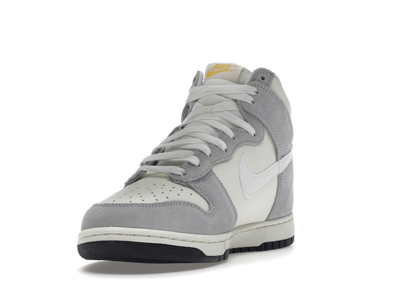 Nike Dunk High Retro Sail Pure Platinum Black White