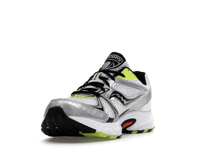 Saucony Grid Ride Millennium White Silver Lime Orange