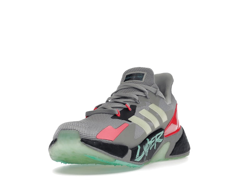 adidas X9000L4 Cyberpunk 2077 Grey Yellow Zest Pink