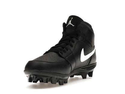 Jordan 1 Mid TD Cleat Black White