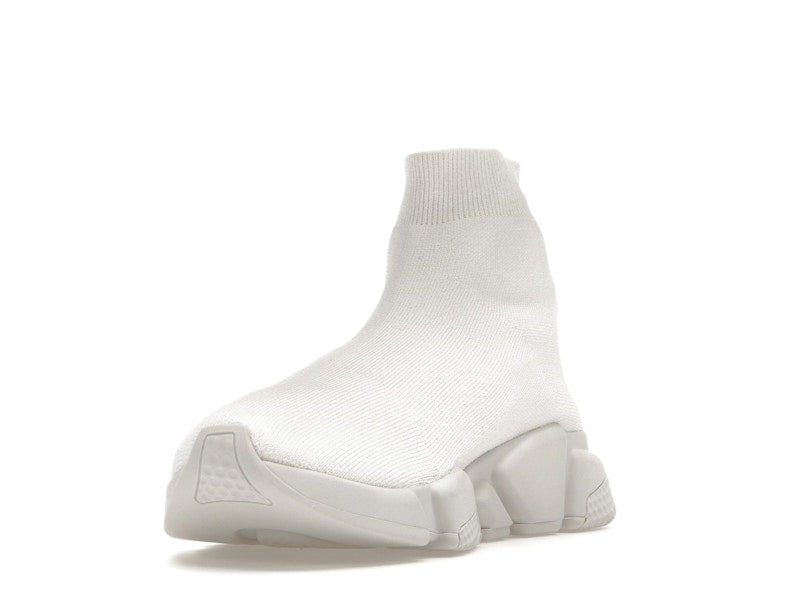 Balenciaga Speed Graffiti Trainers White Black