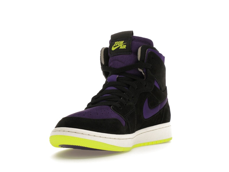 Jordan 1 High Zoom Air CMFT Black Court Purple Lemon Venom (Women's)