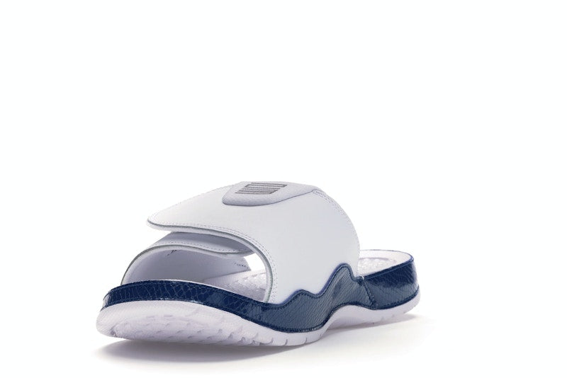 Jordan Hydro 11 Slide White Navy