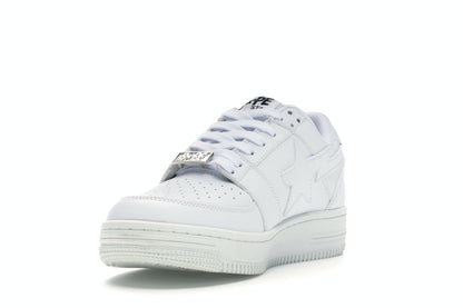 BAPE STA Low White