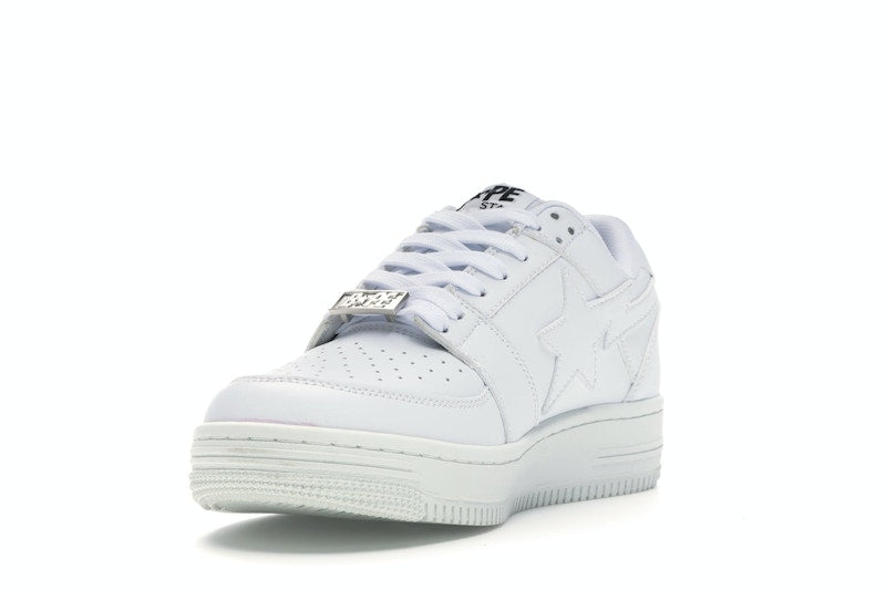 BAPE STA Low White