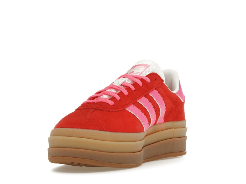 adidas Gazelle Bold Collegiate Red Lucid Pink (Women's)