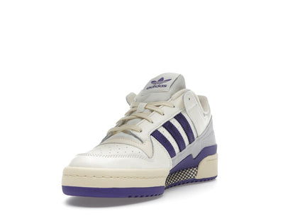 adidas Forum Low CL Cream White Collegiate Purple Warm Vanilla