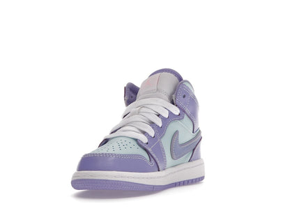 Jordan 1 Mid Purple Aqua (PS)