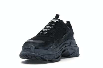 Balenciaga Triple S Triple Black (2018 Reissue) (Pre-Distressed)