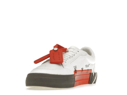 OFF-WHITE Vulcanized Low White Khaki Canvas