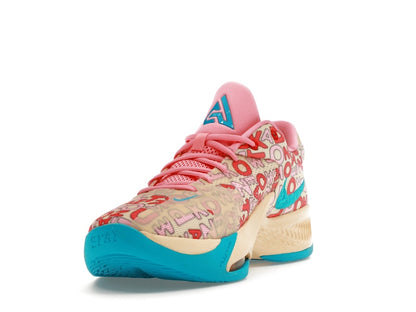Nike Zoom Freak 4 Letter Bros Vanilla Lightning