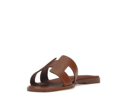 Hermes Oran Sandal Gold Box Calfskin Leather