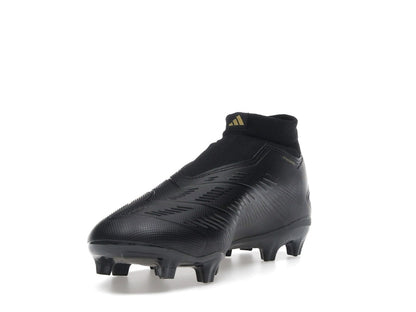 adidas Predator League Laceless FG Core Black Carbon Gold Metallic