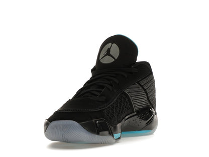 Jordan 38 Low Black Gamma Blue (Translucent Sole)