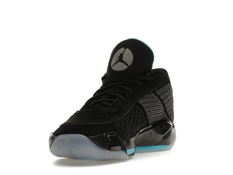 Jordan 38 Low Black Gamma Blue (Translucent Sole)