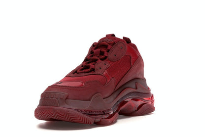 Balenciaga Triple S Burgundy Red