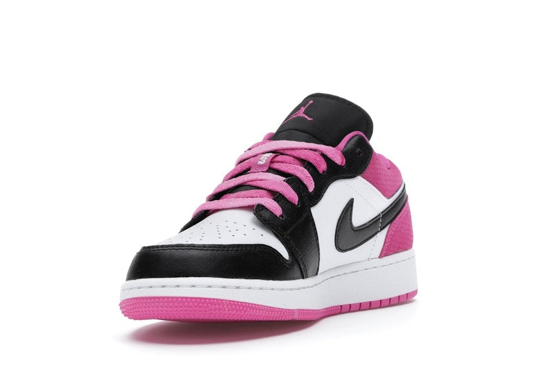 Jordan 1 Low Black Active Fuchsia (GS)