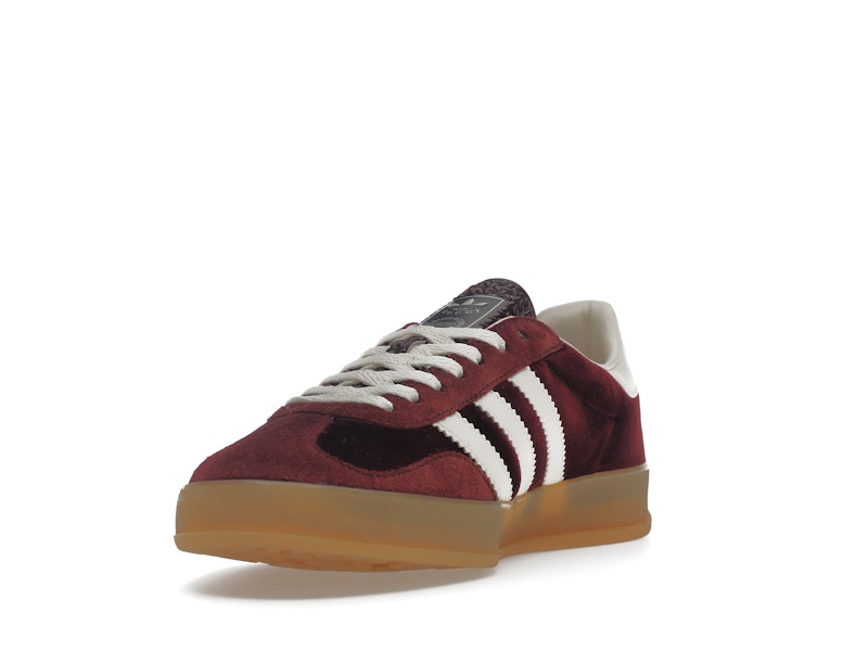 adidas x Gucci Gazelle Burgundy Velvet