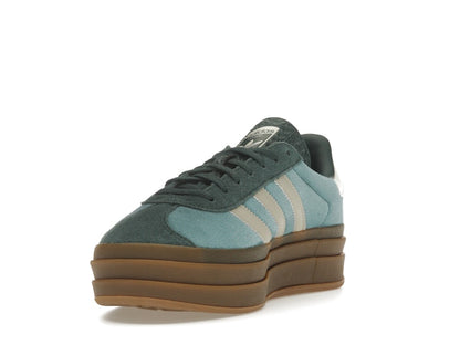 adidas Gazelle Bold Mineral Green Velvet (Women's)