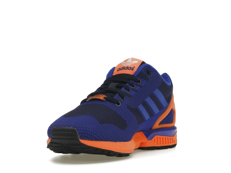 adidas ZX Flux Weave Dark Blue Orange
