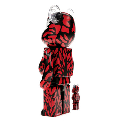 Bearbrick x Marvel Carnage 100% & 400% Set