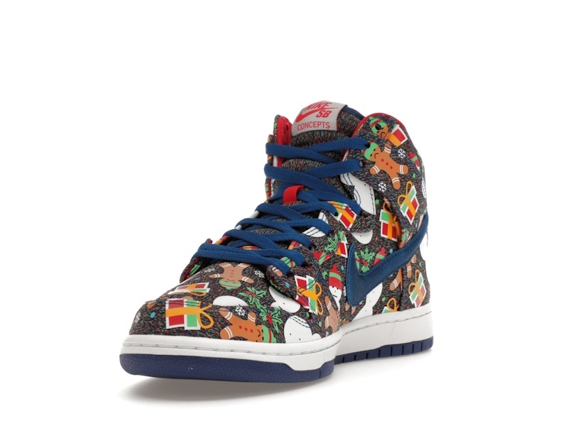 Nike SB Dunk High Concepts Ugly Christmas Sweater (Special Box) (2017)