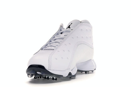 Jordan 13 Retro Golf Cleat White Black