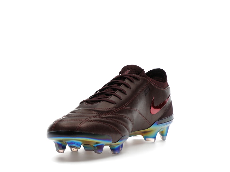 Nike Tiempo Legend 10 Elite Luxe FG Montebelluna Leather Port Wine