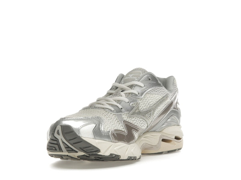 Mizuno Wave Rider 10 Metallic Snow White