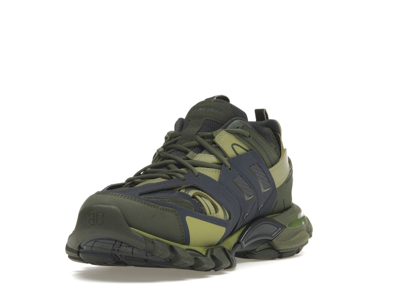 Balenciaga Track Green Navy Yellow