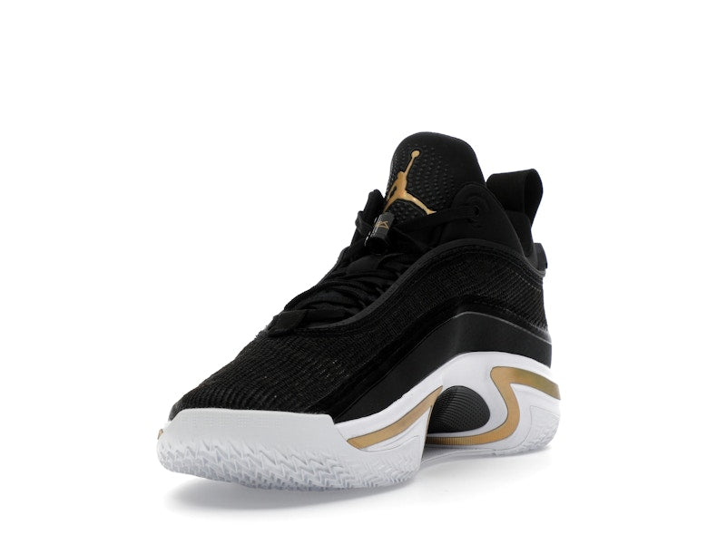 Jordan 36 Low PF Black Gold (White Sole)