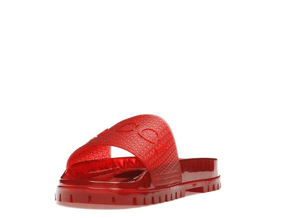 adidas x Gucci Adilette Slide Red