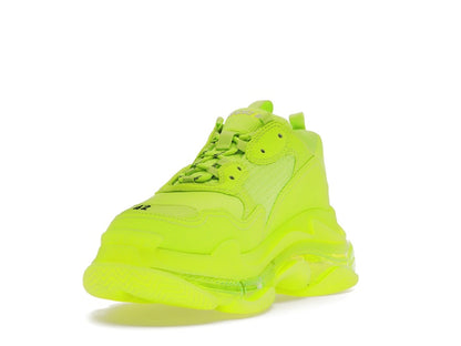 Balenciaga Triple S Clear Sole Fluo Yellow