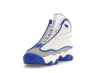 Jordan Pro Strong White Royal Grey
