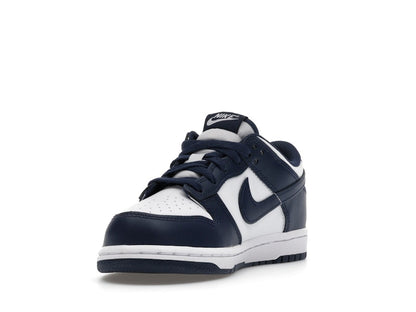 Nike Dunk Low White Midnight Navy (PS)